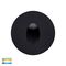 Mini Reces Black Round TRI Colour Recessed LED Step Light