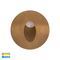 Mini Reces Brass Round TRI Colour Recessed LED Step Light