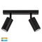 Tivah Black 2 Light TRI Colour LED Bar Lights
