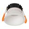 Gleam White with White Insert Fixed Dim to Warm LED Downlight