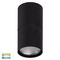 Nella Black 7w Surface Mounted LED Downlight with Extension