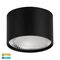Nella Black 12w Surface Mounted LED Downlight