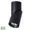 Nella Black 12w Surface Mounted Rotatable LED Downlight
