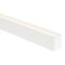 White Deep Square Profile with Anti Glare Crate Diffuser