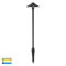 Polari Antique Brass 3w LED Garden Spike Light