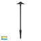 Polari 316 Stainless Steel Black 3w LED Garden Spike Light