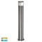 Highlite Titanium Aluminum TRI Colour LED Bollard Lights