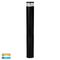 Divad 1000mm Black LED Bollard Light