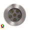 Split 316 Stainless Steel 5w RGBW LED Inground Light