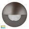 Ollo Antique Brass TRI Colour LED Step Light With Eyelid