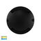 Dome Black Aluminium Two Way LED Deck Lights