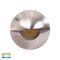Elite Silver Aluminium LED Wall or Step Light with Eyelid