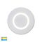 Brillo White Aluminium LED Wall or Inground Light