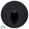 Reces Black Round TRI Colour Recessed LED Step Light