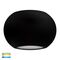 Cara Black Up & Down Wall Light