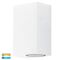 Accord White TRI Colour Up & Down LED Wall Light