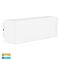 Blokk White Up & Down LED Wall Light