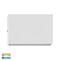 Essil White Fixed Down LED Wall Light
