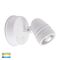 Focus Polycarbonate White Single Adjustable Spot Light