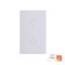 Wifi Two Gang White Wall Switch