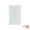 White Wifi Fan with Light Controller