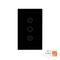 Wifi Single Gang Black Dimmer Wall Switch