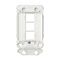 Clipsal Iconic, Switch Grid, 3 Gang, Horizontal/Vertical Mount