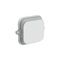 Clipsal Iconic, Blank Rocker, 10 Pack - Cool Grey