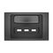 Clipsal Iconic, Styl USB Charging Station Skin, 3 Gang - Silver Shadow