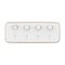 Clipsal Iconic, Essence Quad Power Point Skin, Horizontal Mount, Clip-On, 250V, 10A - Arctic White