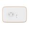 Clipsal Iconic, Essence Single Power Point Skin, Horizontal Mount, 250V, 10A, Clip-On - Arctic White