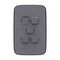 Clipsal Iconic, Essence Switch Plate Skin, 5 Gang, Vertical/Horizontal, Clip-On - Ash Grey