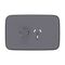 Clipsal Iconic, Essence Single Power Point Skin, Horizontal Mount, 250V, 10A, Clip-On - Ash Grey