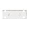 Classic C2000 Series, Backing plate, to Suit C2015D4MB - White Electric