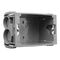 Clipsal - Mounting Accessories, Wall Boxes Plastic, 1 Gang with Sliding Nuts