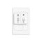 2000 Series, Room Access Card Operated Switch, 250VAC, 1 x 16A/1 x 10A - White Electric