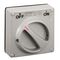 Clipsal - 56 Series, Surface Switch, 1 Gang, 1 Pole, 250VAC, 20A, Less Enclosure - Chemical Grey