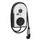 EVlink Pro AC, Charging station, AC Metal, 22kW, 32A, 3P+N, T2 attached cable, RDC-DD 6mA, MID meter