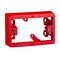 Standard Series, Mounting Block, 1 Gang - Red
