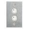 C-Bus Control and Management System, Flat Plate, Key Input, 2 Gang, B Style, Learn Enabled, Stainless Steel - White Electric