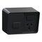 Clipsal Iconic Outdoor, Single Switched Socket Outlet with timer, 10A, 250V - Black