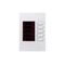 C-Bus eDLT, Wall Switch, Saturn Zen, Fascia Grid - Zen White