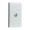 Saturn Series, Switch Grid and Cover Assembly, 1 Gang, Less Mechanism - Ocean Mist