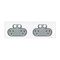 Saturn Series, Quad Switch Power Point, 250V, 10A - Pure White