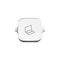 Clipsal Iconic, Essence Rocker, STUDY - Arctic White