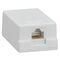Clipsal Actassi, Surface Mount Block, Category 6 UTP, 1 Port - White Electric