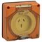 Clipsal - 56 Series, Socket Outlet, Surface 3 PIN 15A Less Enclosure - Resistant Orange