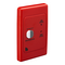 Medilec, Residual Current Circuit Breaker, 2 Pole, 20A, 10mA, Vertical - Red