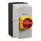 Clipsal - 56 Series, Surface Switch, 1 Gang, 4 Pole, 690VAC, 63A, Heavy Duty - Grey