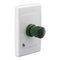 Medilec, Equipotential Earthing Stud, Vertical Mount, 1 Gang - White Electric